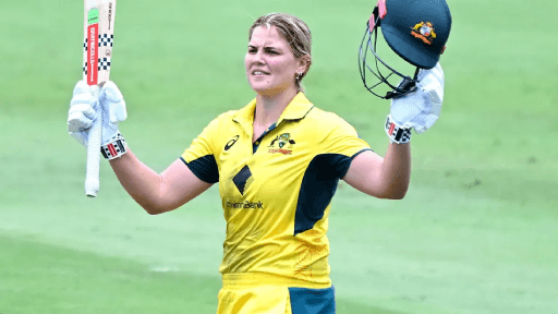 Voll century powers Australia to ODI series win