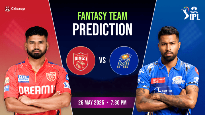 PBKS vs MI Fantasy team
