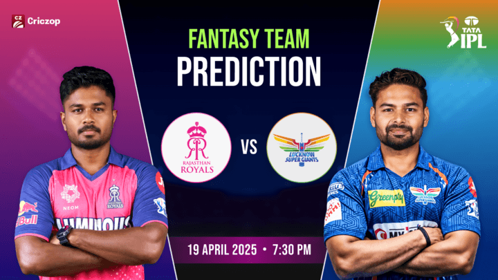 RR vs LSG Match Prediction
